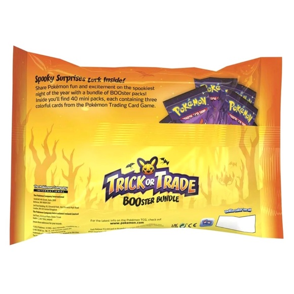 Pokemon Trading Cards TCG Trick Or Trade BOOster 40 Mini Packs Bundle New Sealed - Picture 15 of 15